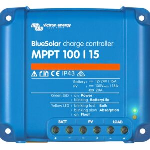 Solarladeregler Victron BLUESOLAR MPPT 100/15 12/24 Volt