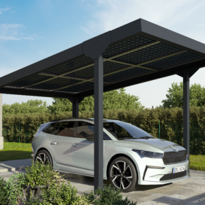 Solar Carport Solid 3.33 kWp mit 9 Solarmodule